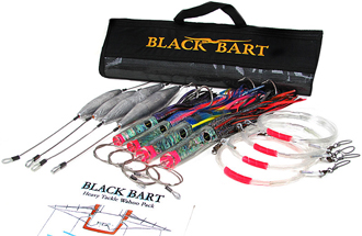 WAHOO RIGGED HEAVY PACK    50-80 lb TACKLE